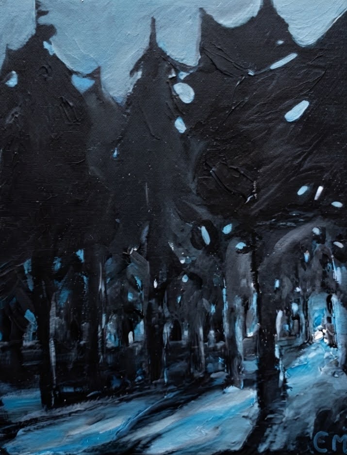 Lost and Found, acrylic painting